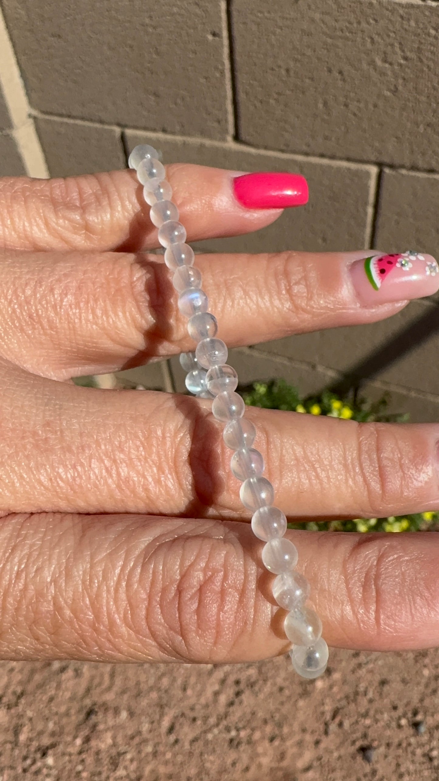 Blue Moonstone Bracelet