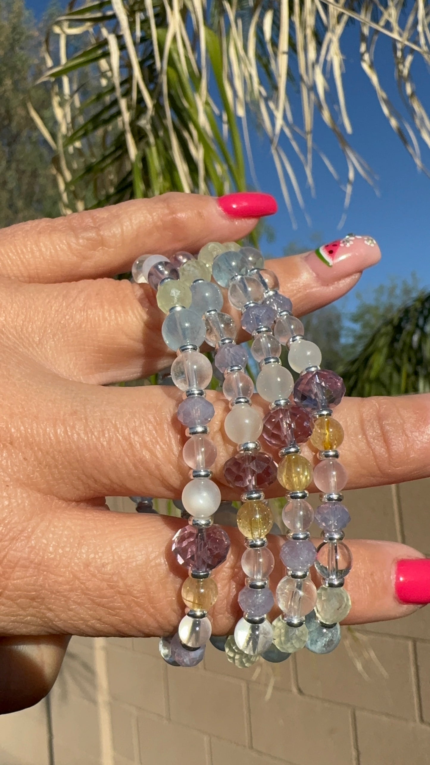 Multiple Gem Bracelet