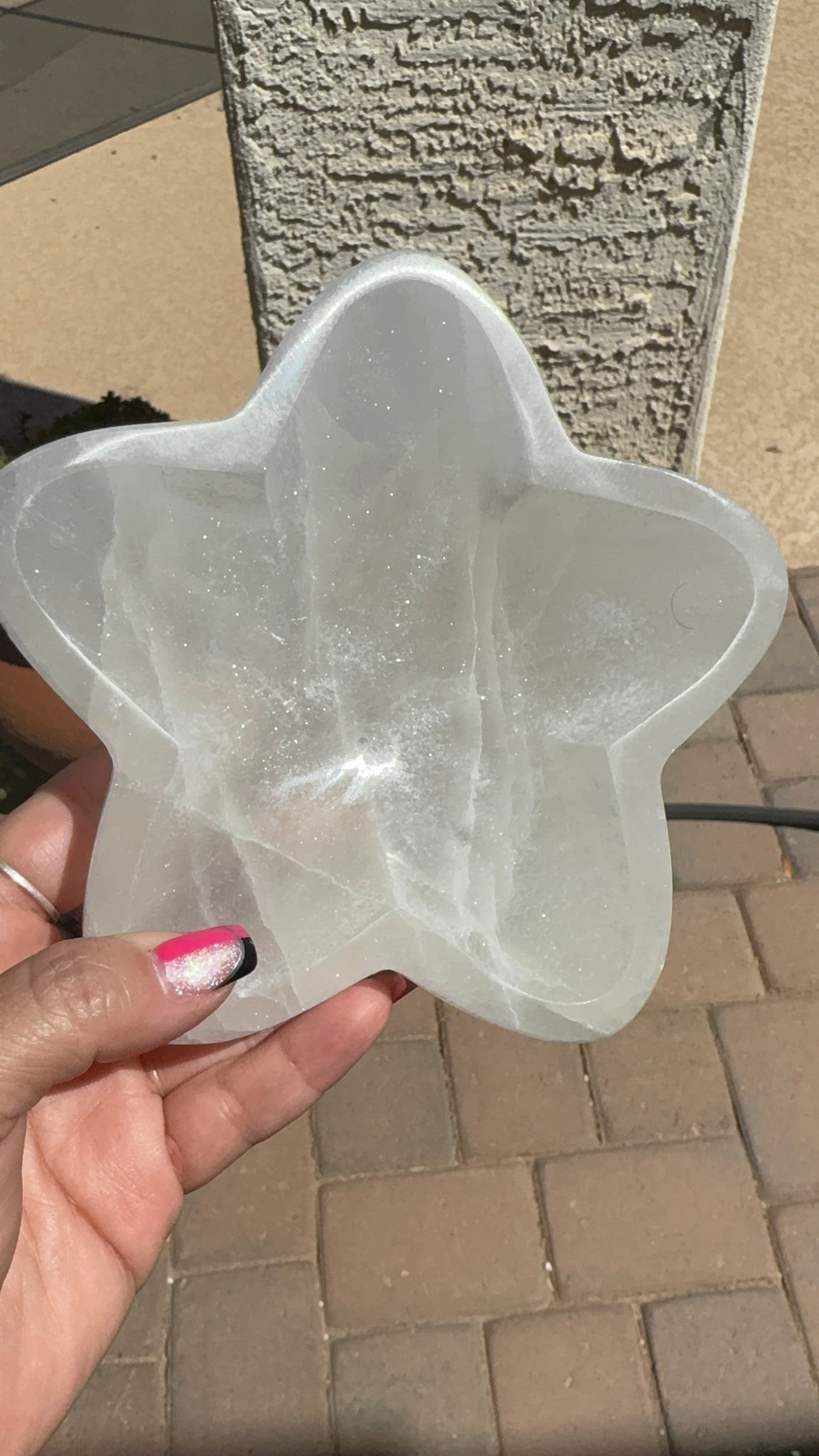 Star Selenite Bowl