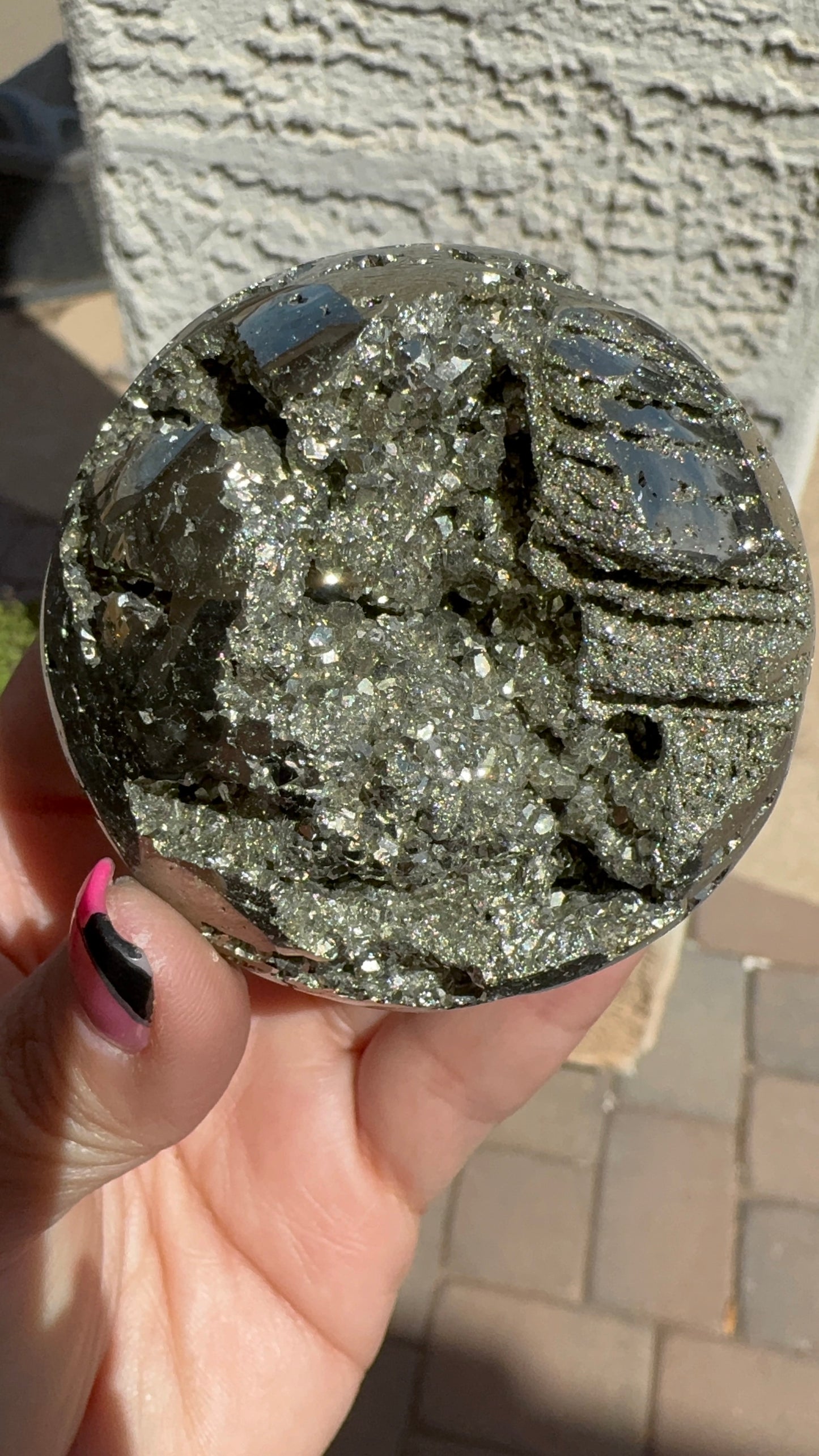 Large Pyrite Sphere