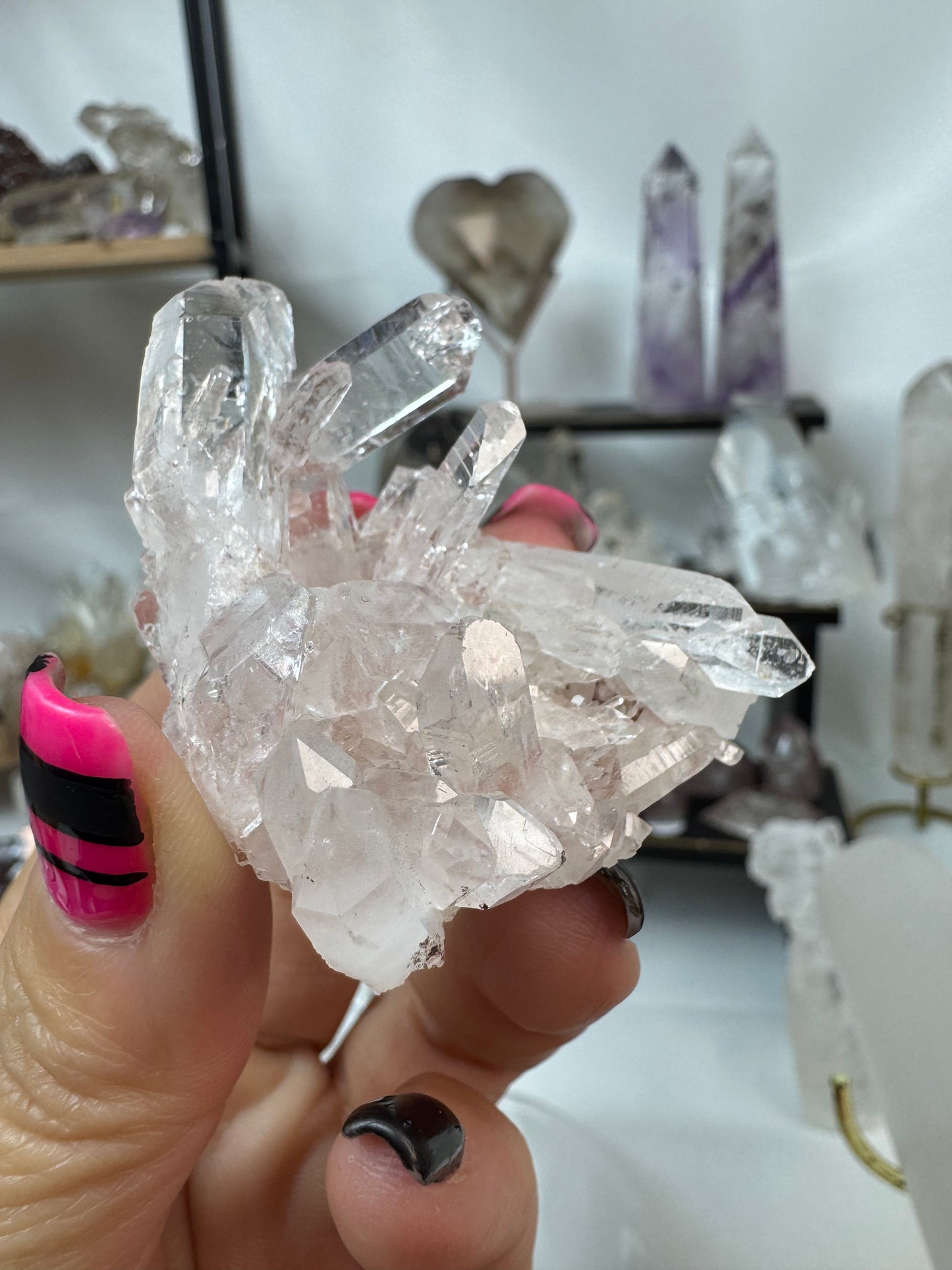 Pink lithium cluster