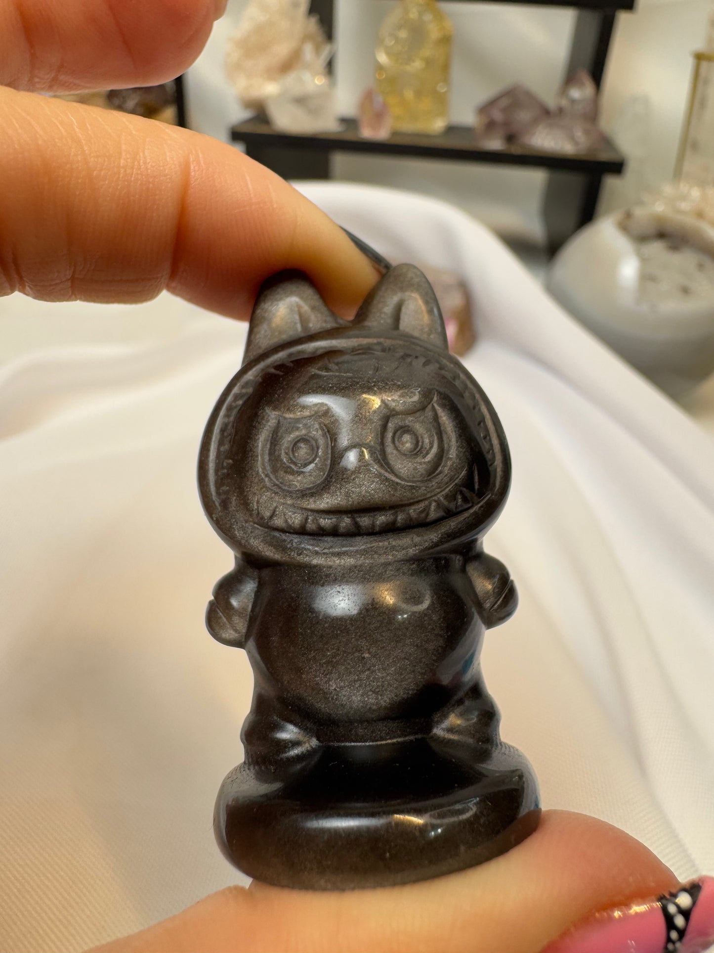 Silver Obsidian bubu