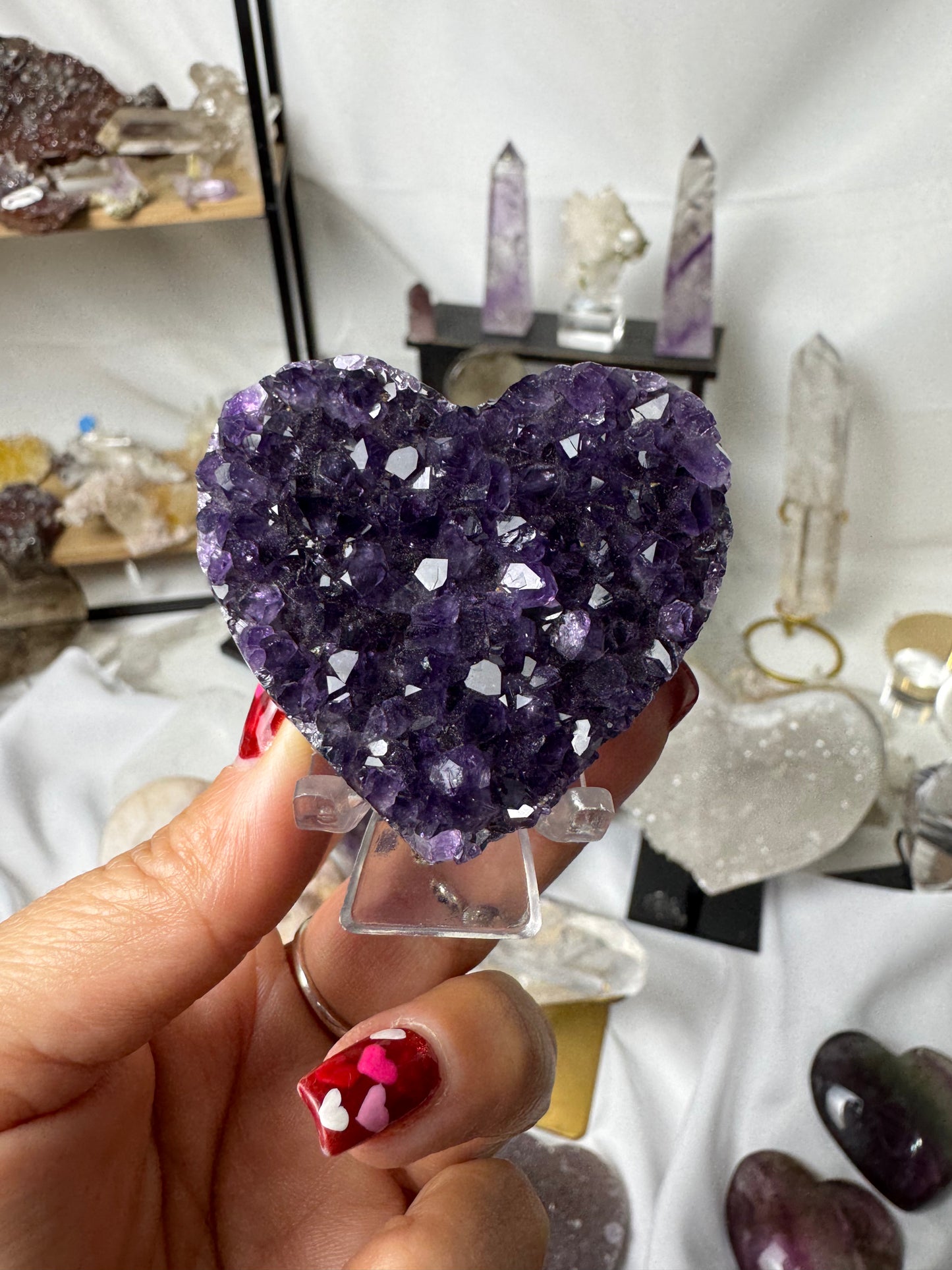 Amethyst Heart