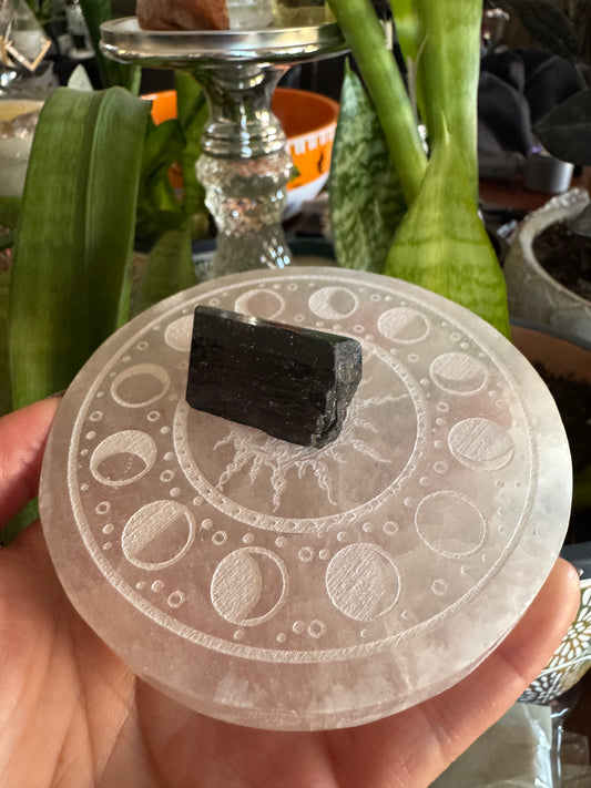 Selenite & Black Tourmaline Protection bundle