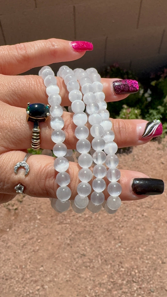 Selenite Bracelet