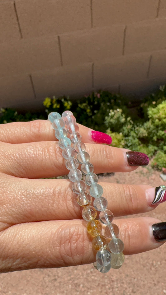 Rainbow Topaz Bracelet