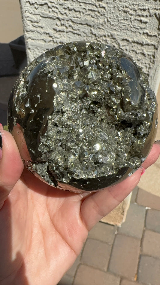 Giant Pyrite Sphere