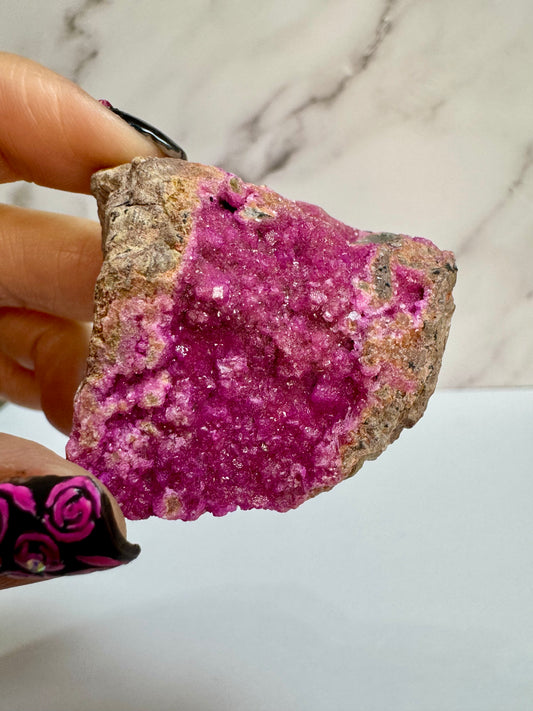 Cobalto Calcite Crystal
