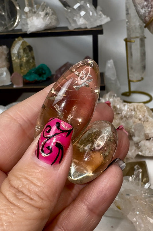 Large Citrine Shiva