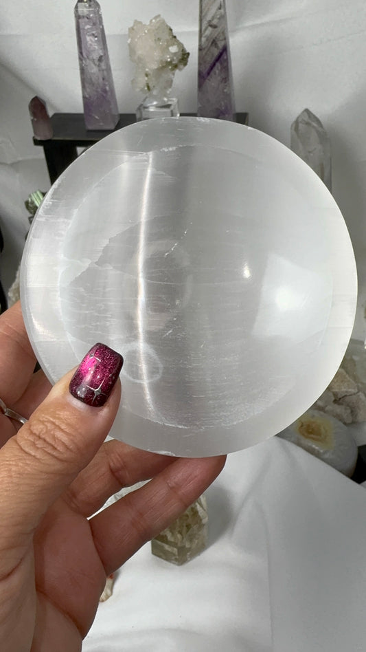 Selenite Bowl small