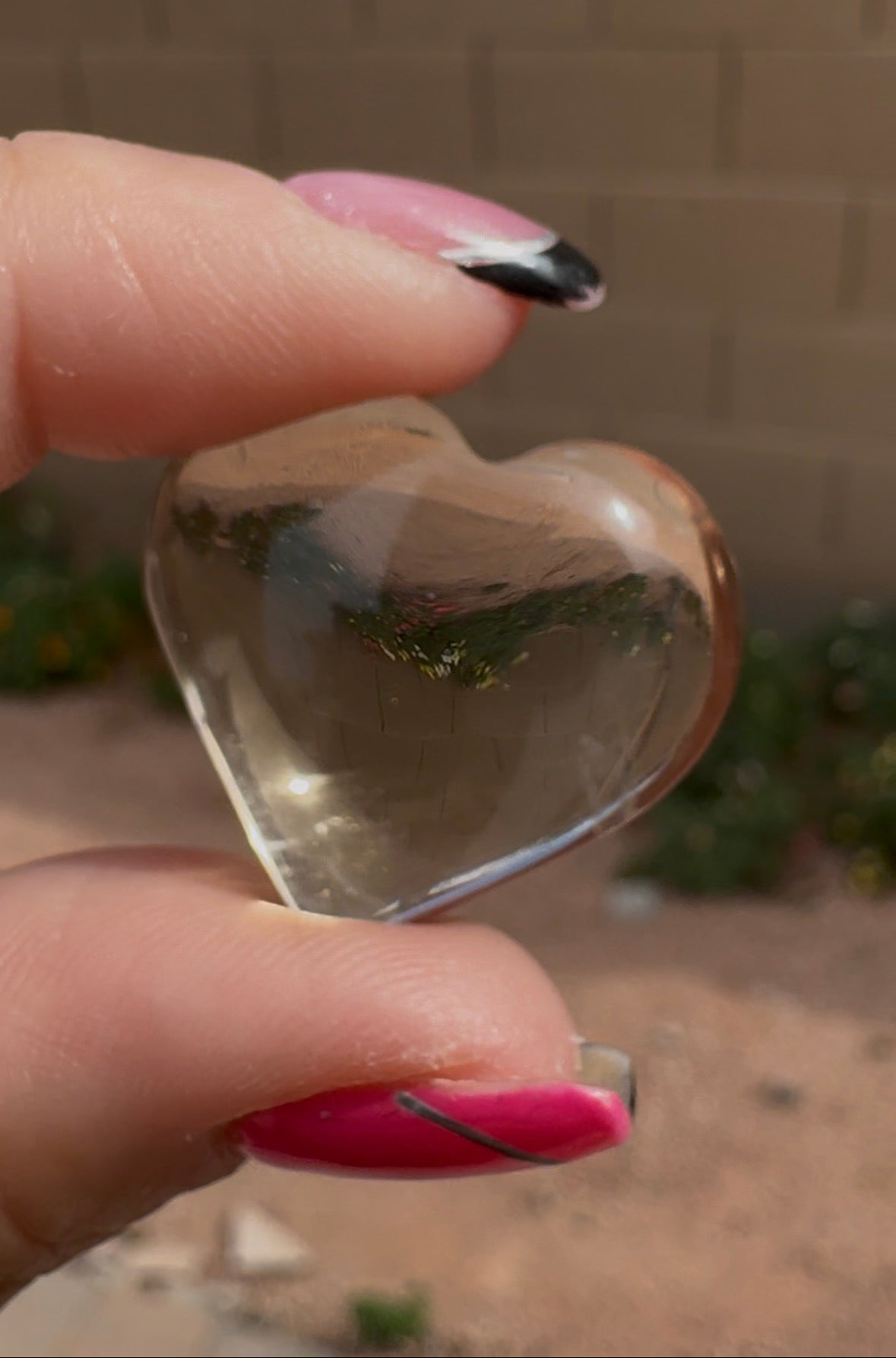 Smoky Quartz Heart