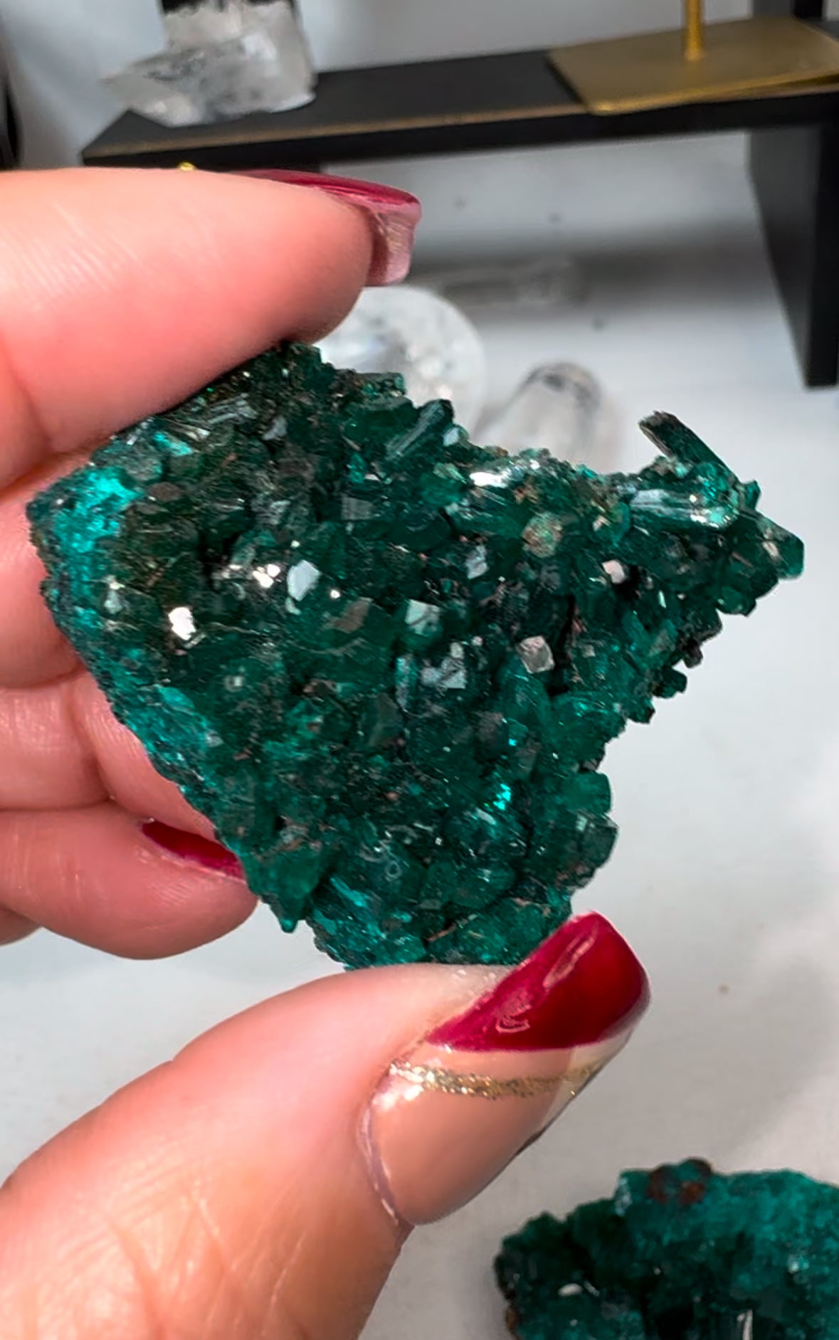 Dioptase Crystal Specimen