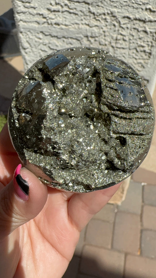 Large Pyrite Sphere