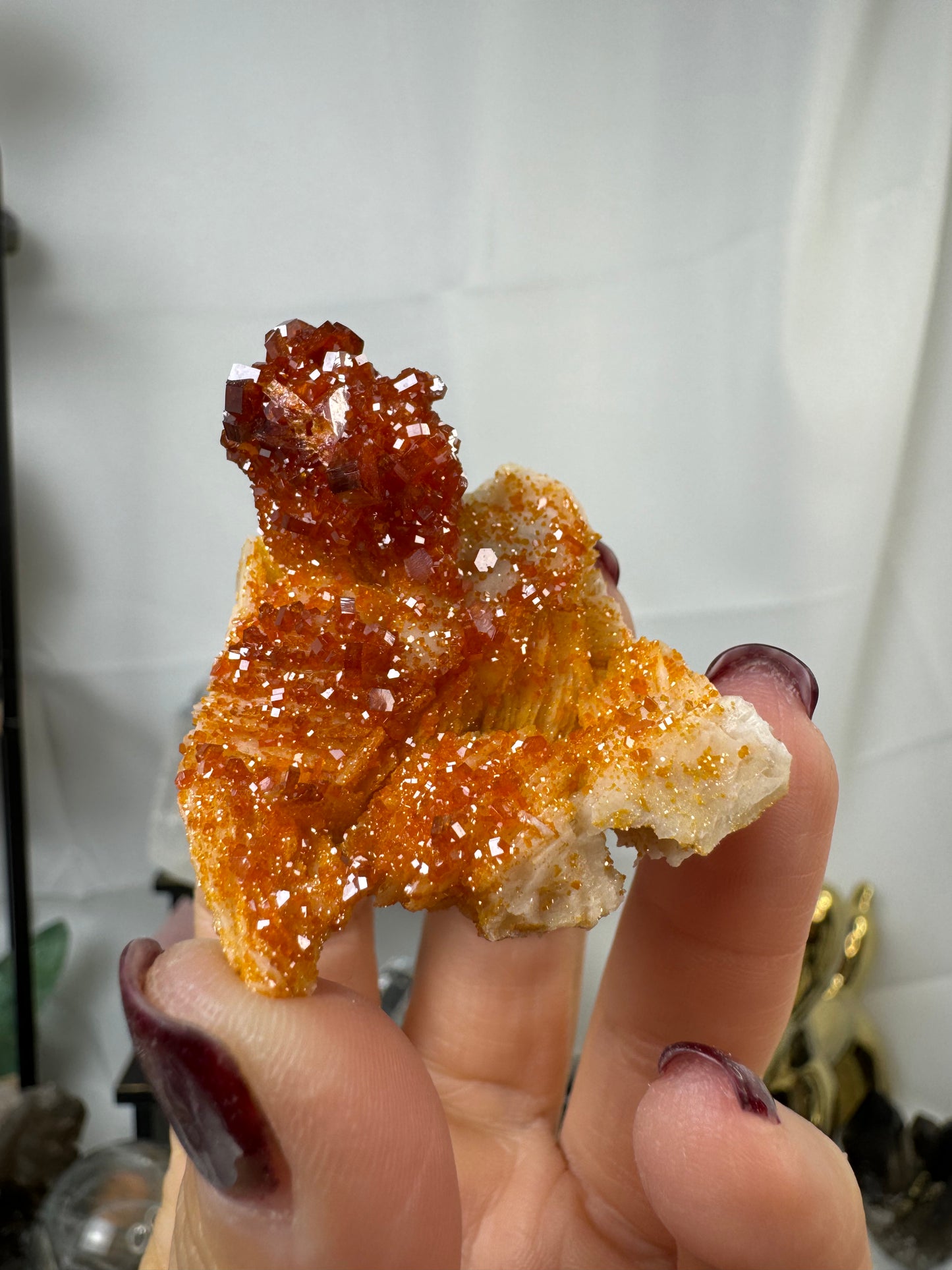 Vanadinite Crystal Specimen