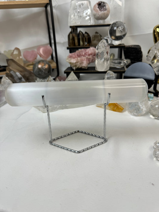 Selenite Bracelet Holder - Silver