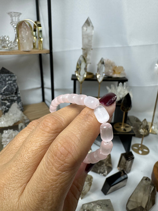 Pink Selenite Bracelet