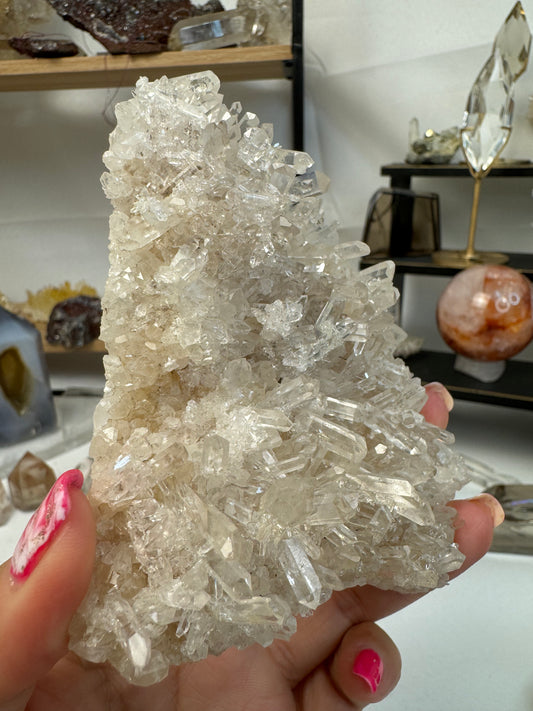 Lemurian Cluster Crystal