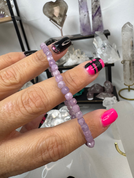 Lepidolite bracelet