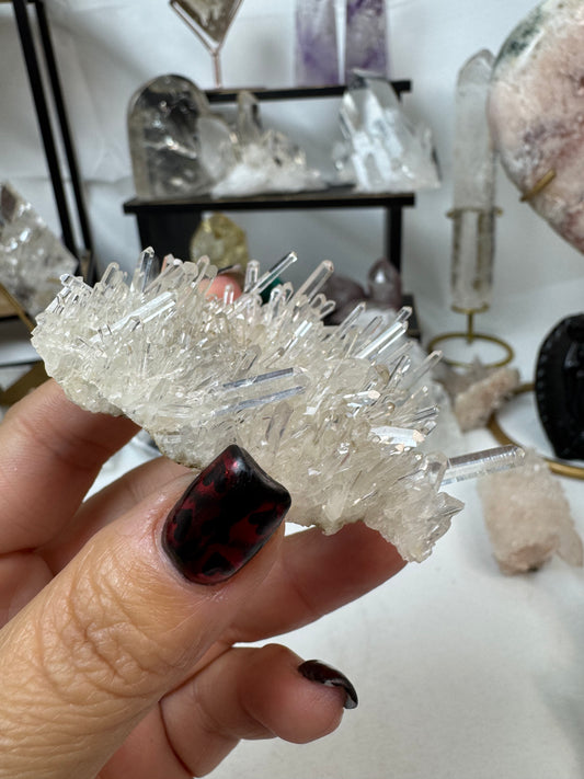 Clear Quartz Needle Cluster Crystal