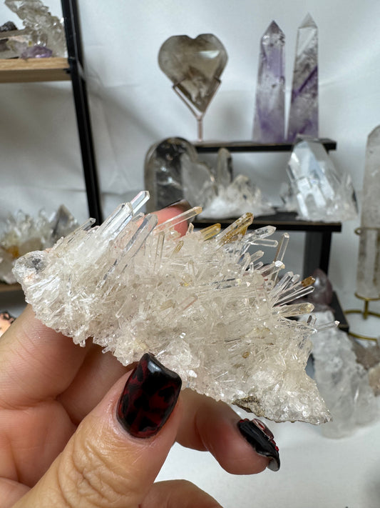 Clear Quartz Needle Cluster Crystal
