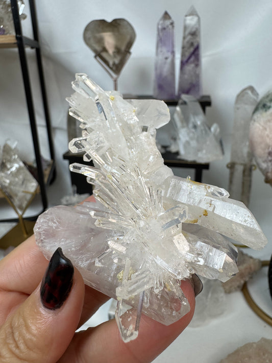 Faden Clear Quartz Crystal Cluster