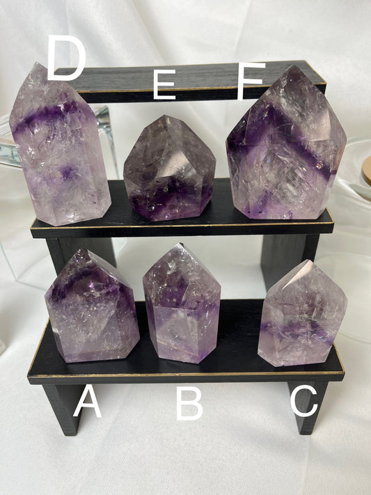 Phantom Amethyst Crystal Towers