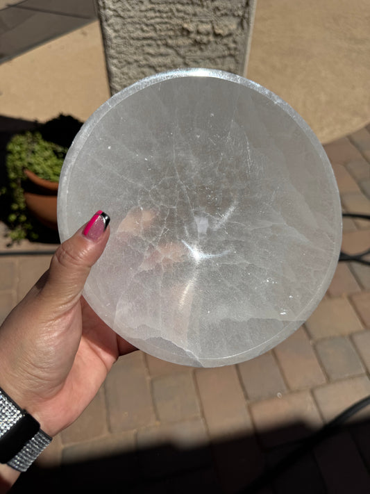 Large Selenite Bowl
