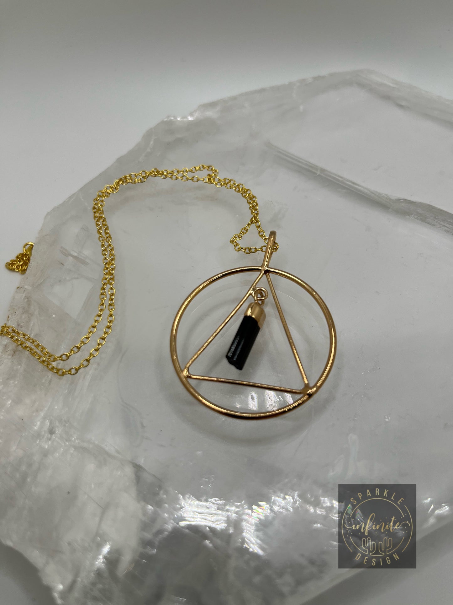 Geometric Pendant Necklaces