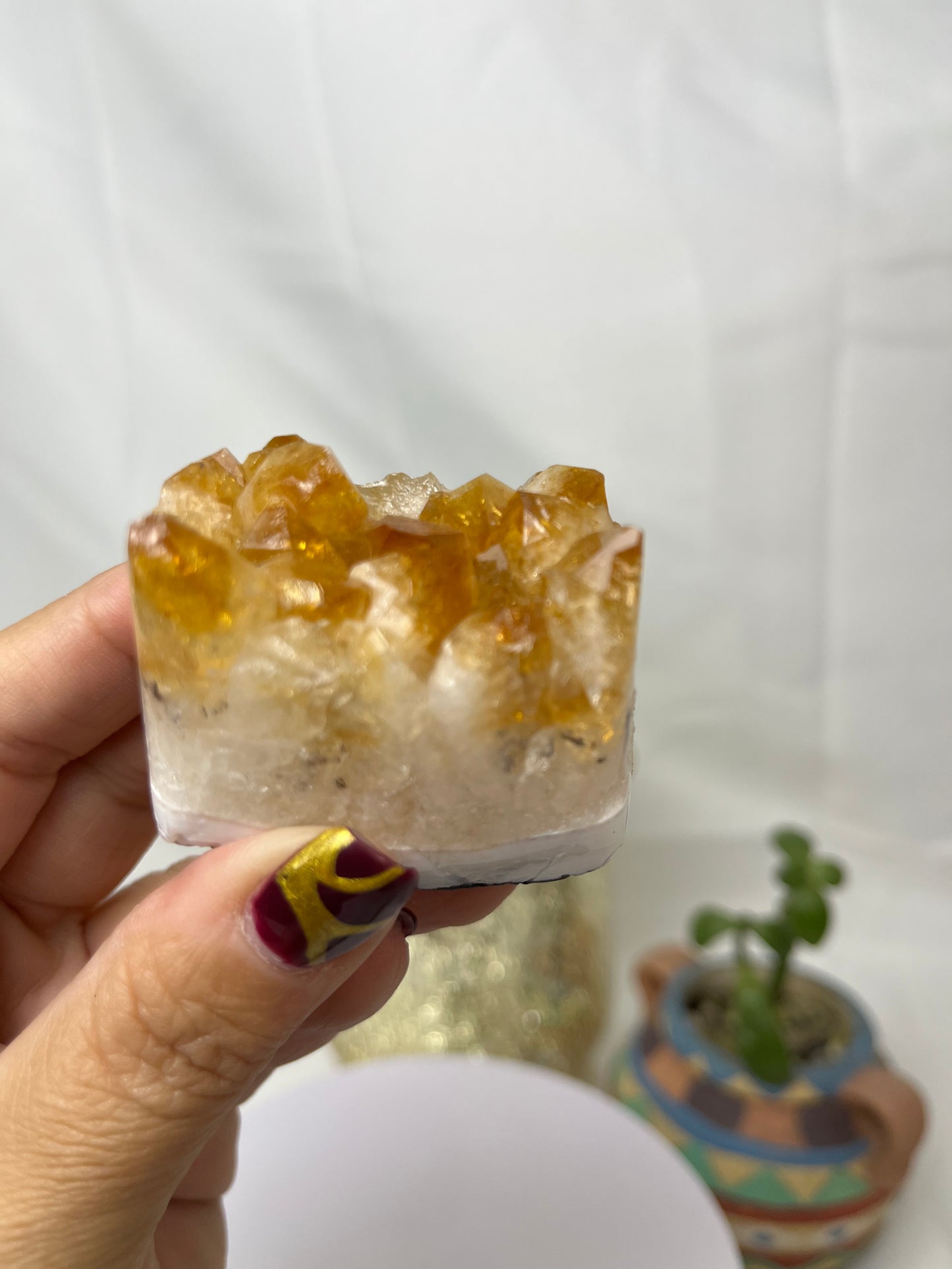 Citrine Polished Freeform Crystal