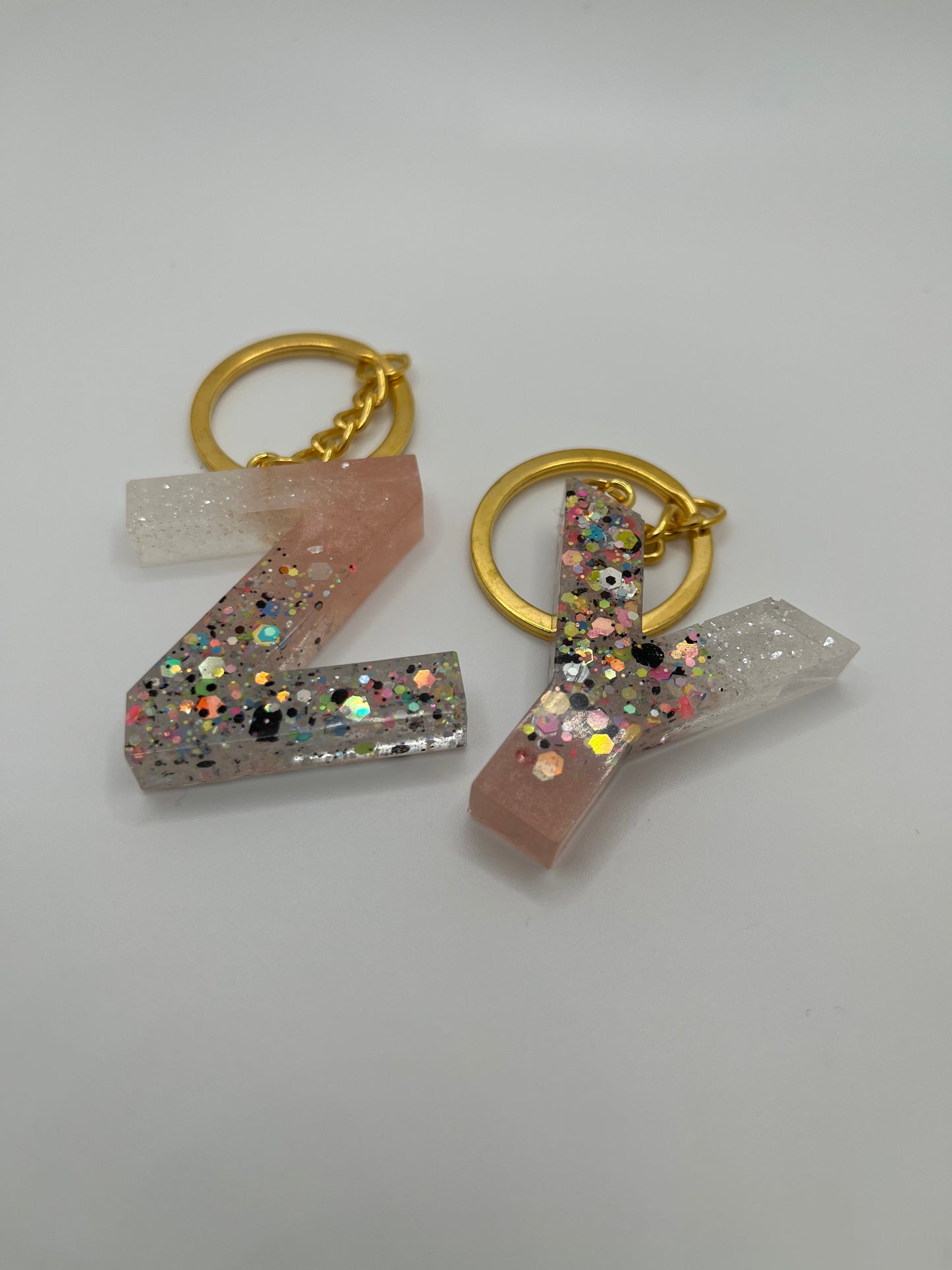 Mixed Color with Pink Tones Keychain